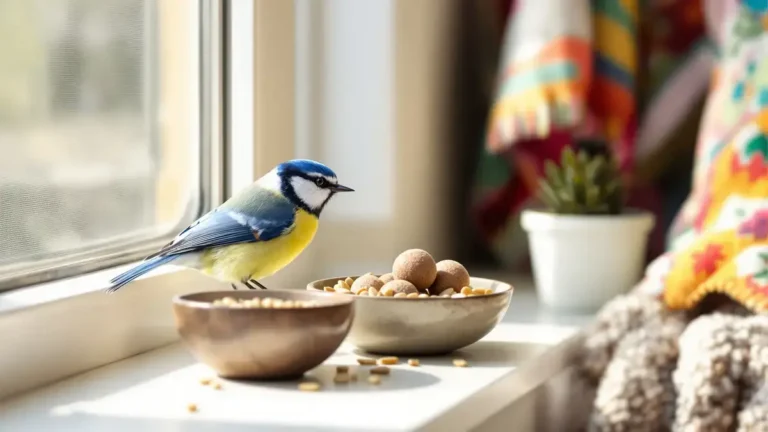 Heeft u een pimpelmees bij uw raam opgemerkt? Dit zijn de redenen voor die onverwachte nabijheid.