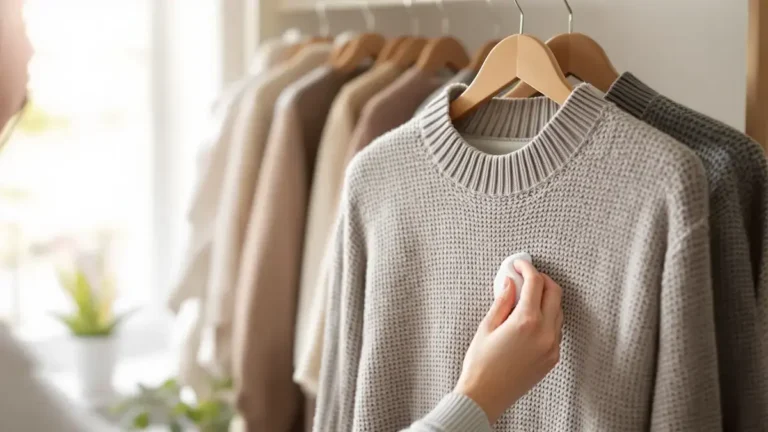 Pluisjes op truien: met deze eenvoudige handeling zien ze er weer als nieuw uit