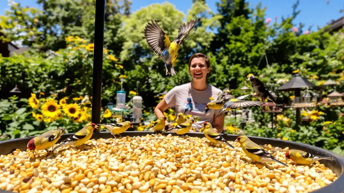 Putters naar je tuin lokken: dit specifieke zaad laat ze in groten getale komen