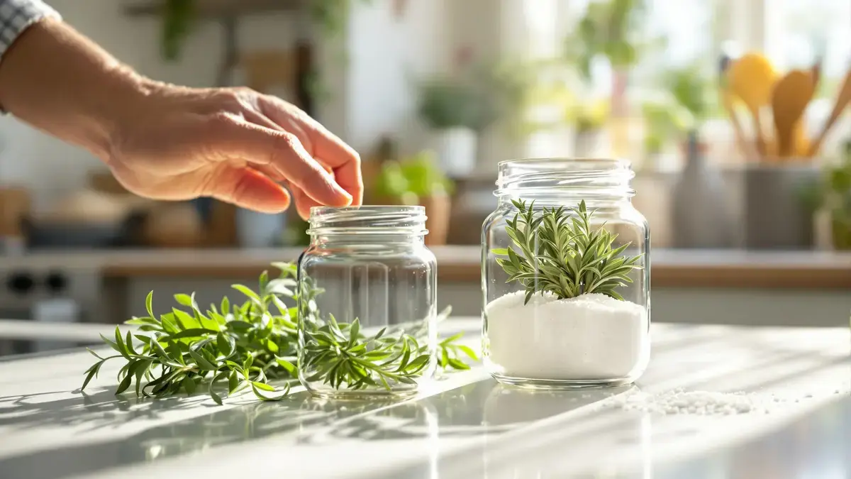 Rozemarijn en grof zeezout in een pot: waarom steeds meer huishoudens dit duo thuis gebruiken