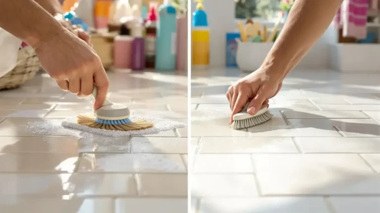 Schimmelzwarte tegelvoegen: de effectieve oplossing om hun oorspronkelijke wit te herstellen