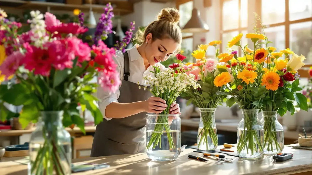 Sierteeltkwekers gebruiken deze handeling om de levensduur van snijbloemen te verlengen