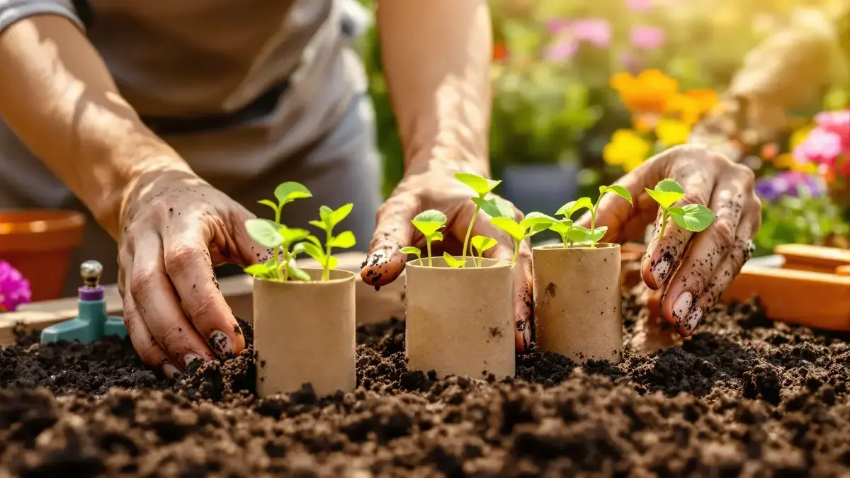 Een simpele wc-rol kan de groei van planten veranderen