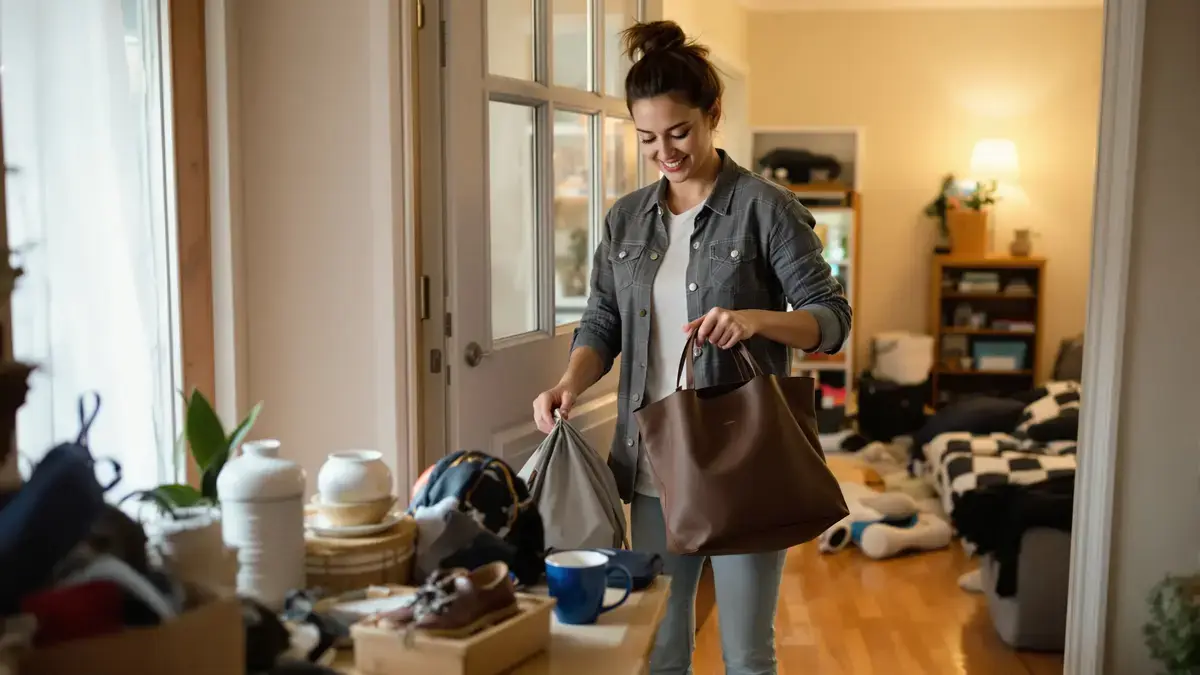 De manier waarop u uw spullen bij thuiskomst neerzet zegt veel over uw mentale gesteldheid