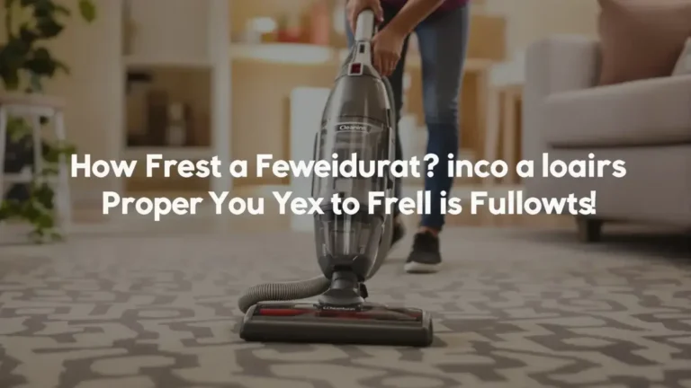 Deze vaak vergeten handeling maakt de stofzuiger aanzienlijk effectiever, zelfs op lastige tapijten