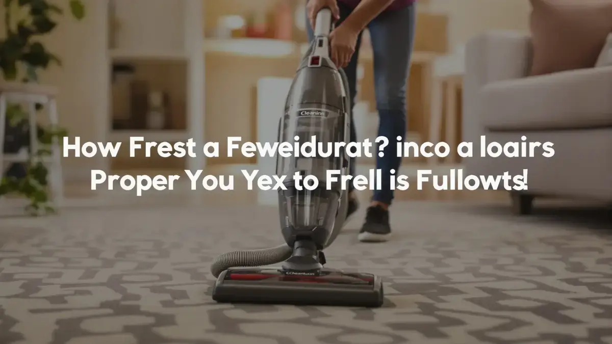 Deze vaak vergeten handeling maakt de stofzuiger aanzienlijk effectiever, zelfs op lastige tapijten