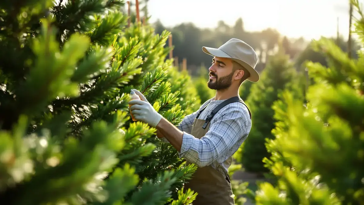 Tuinbouwers gebruiken dit subtiele trucje om te voorkomen dat kerstbomen hun naalden te snel verliezen
