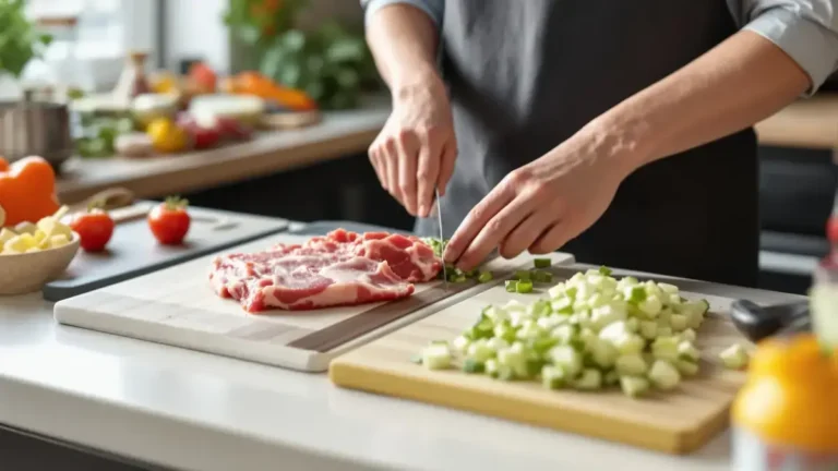 Waarom het gebruik van twee snijplanken de risico’s op besmetting in de keuken sterk vermindert