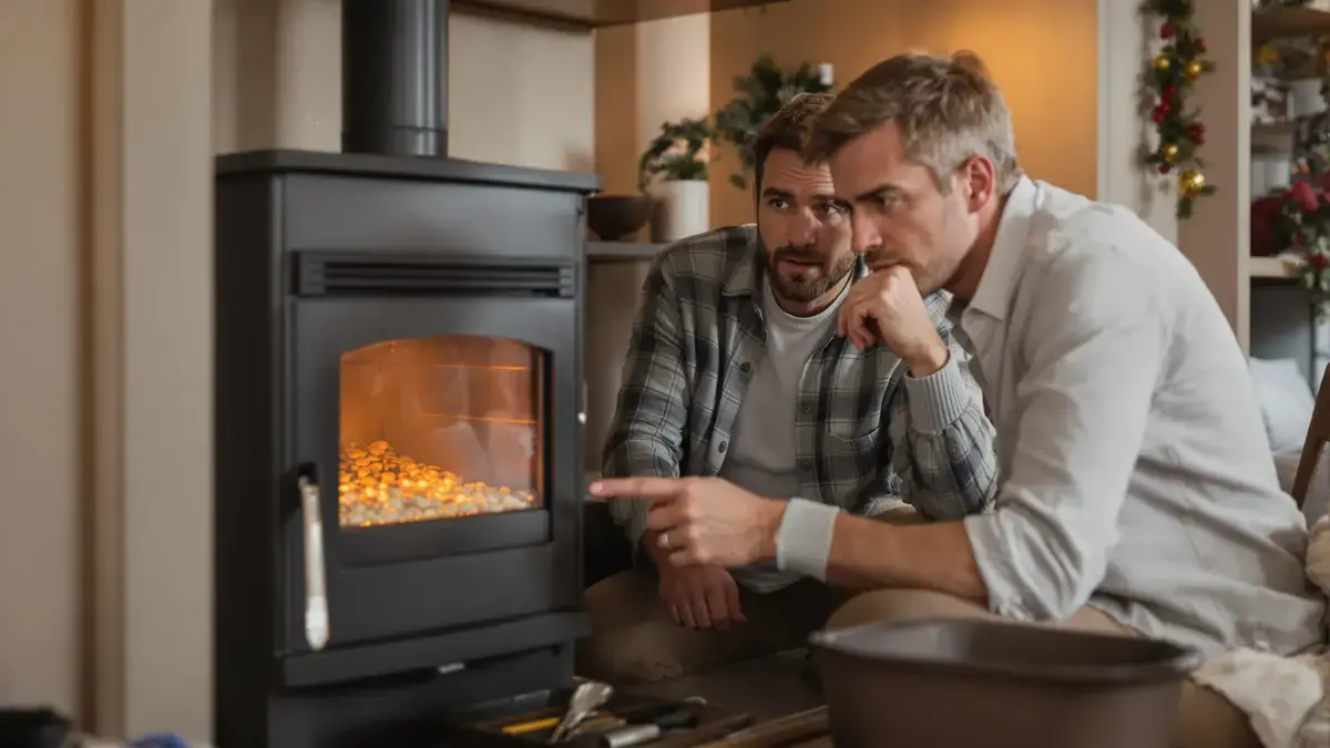 Verwarmt uw pelletkachel minder goed dan vorig jaar? Dit specifieke punt moet meteen worden gecontroleerd.