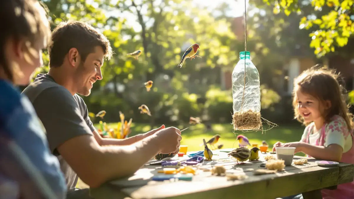 Waarom het maken van een voederhuisje van een simpele plastic fles echt nuttig is