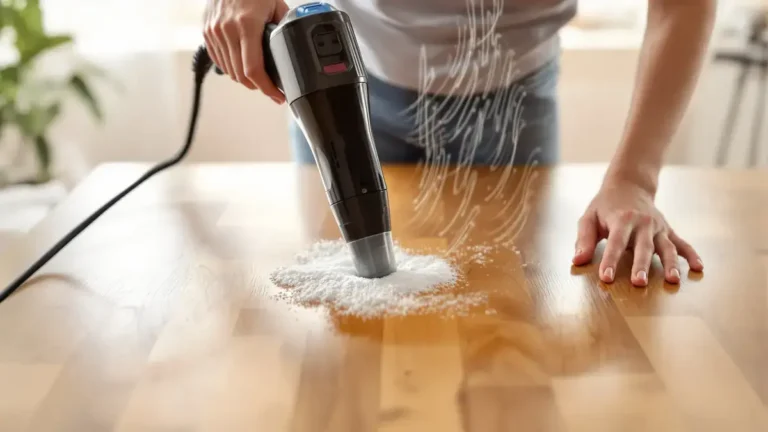 Warmte kan waterkringen op sommige houten oppervlakken snel laten vervagen