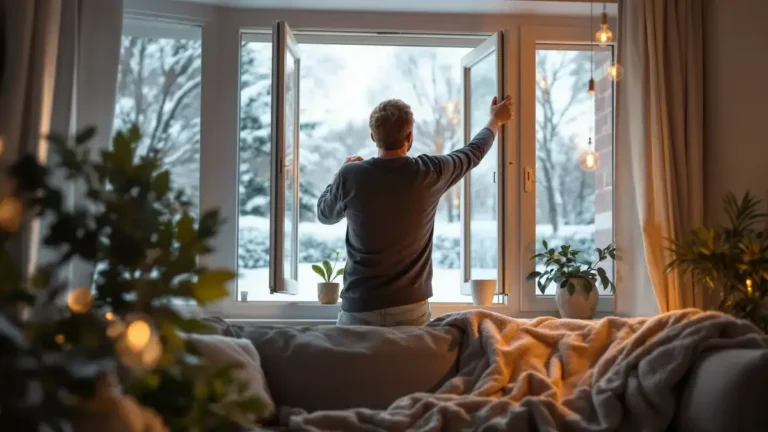 In de winter kan verkeerd luchten je woning onnodig afkoelen: dit zijn de uren om te vermijden
