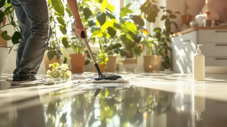 Waarom witte azijn sommige vloeren beschadigt en wat je in plaats daarvan kunt gebruiken