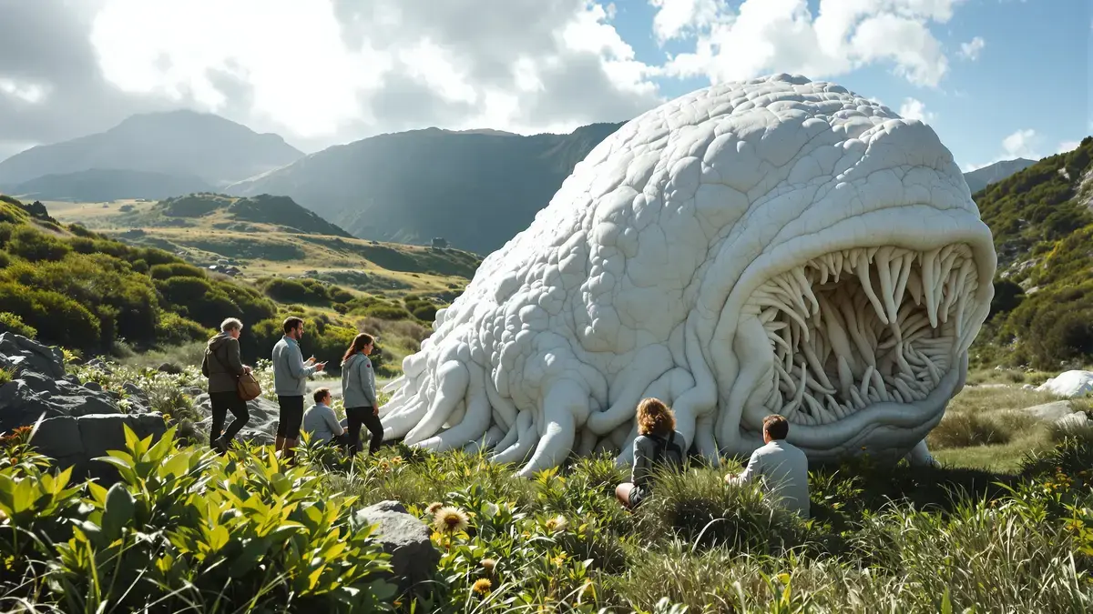 Een 400 jaar oude witte reus ontdekt in Nieuw-Zeeland: een fascinerende biologische anomalie om te onderzoeken
