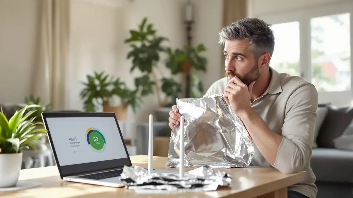 Aluminium onder het tapijt om de wifi te verbeteren: slimme vondst of schijnoplossing?