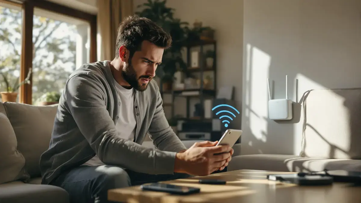 Het plaatsen van dit apparaat vlak bij de wifi-router kan het signaal verzwakken zonder dat u het merkt