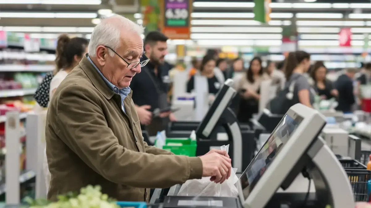 9 manieren waarop babyboomers reageren op het bericht ‘Onverwacht artikel in de inpakzone’ en die de klanten achter hen irriteren