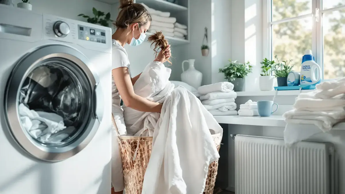 Je beddengoed goed wassen: de temperatuur die echt effectief is voor optimale hygiëne