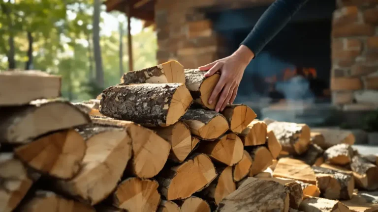 Een bijzondere manier om je haardhout te stapelen verdubbelt de stookduur zonder extra hout te verbruiken