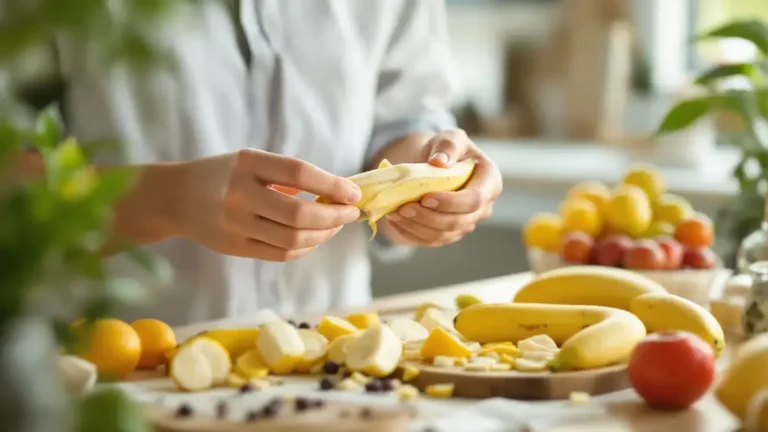 Die draadjes op de banaan hebben een precieze naam en voedingsdeskundigen leggen uit waarom je ze beter kunt eten