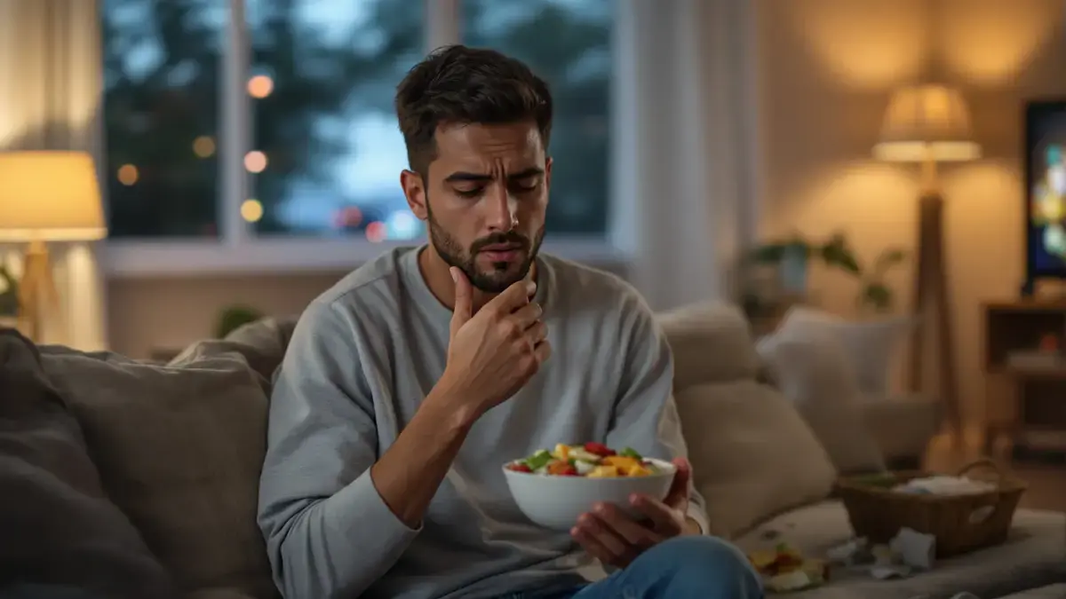De echte verklaring voor uw ’s avonds toegenomen honger, voorbij het eenvoudige gebrek aan wilskracht