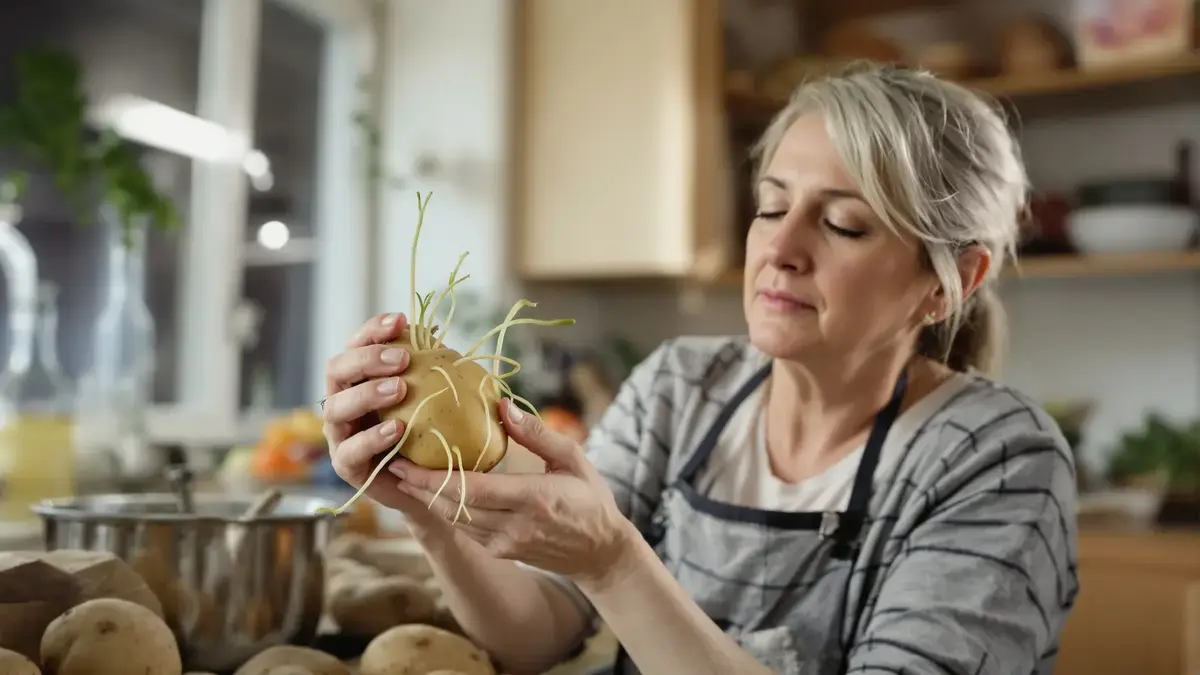 Het eten van gekiemde aardappelen lijkt onschuldig, maar deze situatie wordt vaak over het hoofd gezien