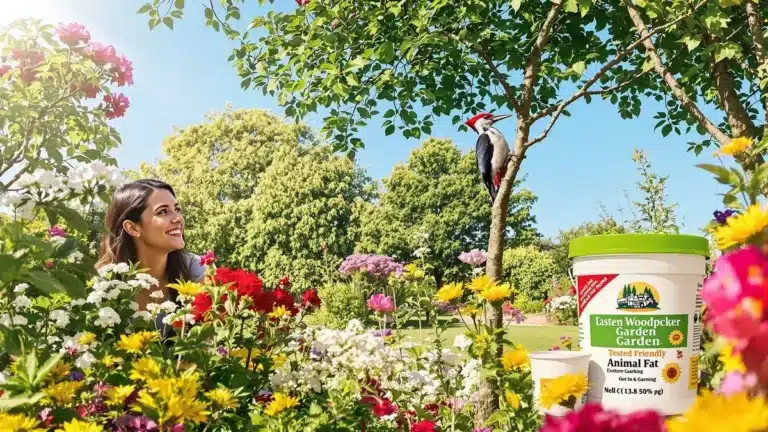 Groene spechten in uw tuin in minder dan 24 uur: dit geteste dierlijke vetproduct lokt ze zonder ratten aan te trekken