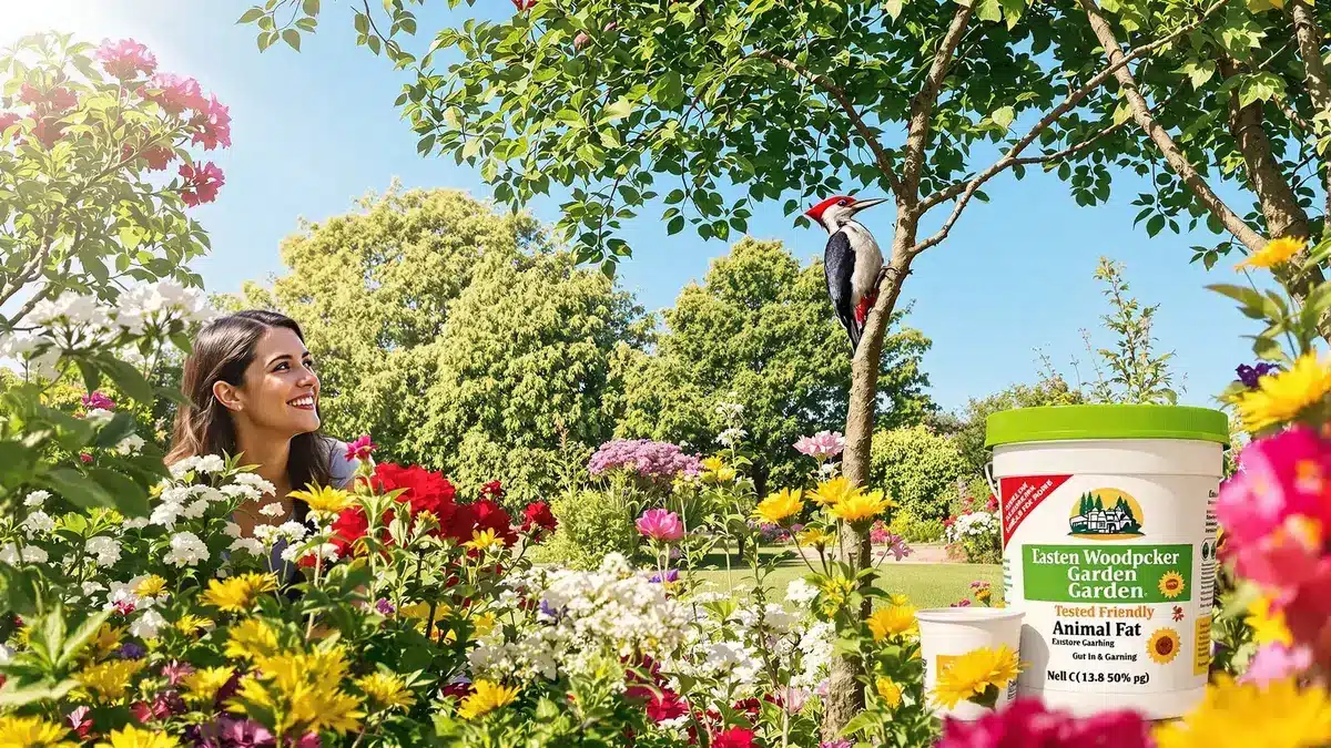 Groene spechten in uw tuin in minder dan 24 uur: dit geteste dierlijke vetproduct lokt ze zonder ratten aan te trekken