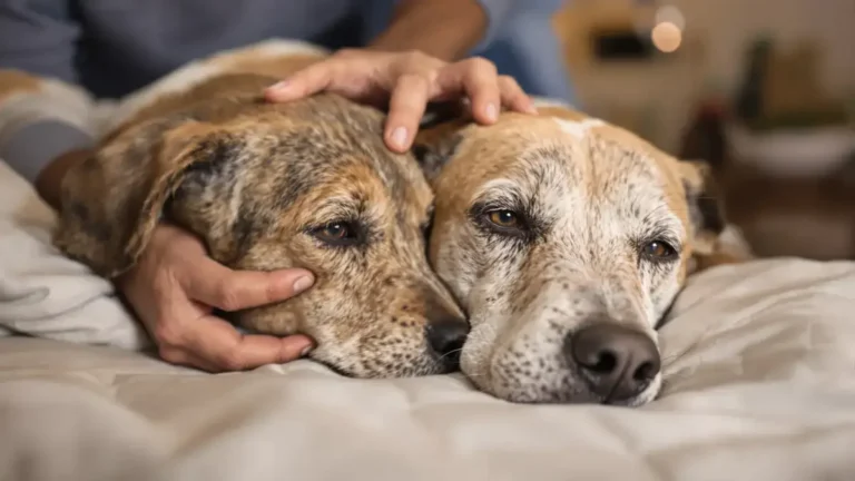 Wanneer een hond voelt dat zijn einde nadert, verschijnen er subtiele signalen die niet onschuldig zijn