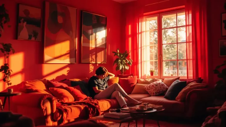 De illusie van ruimte: hoe warme kleuren een kamer groter kunnen laten lijken