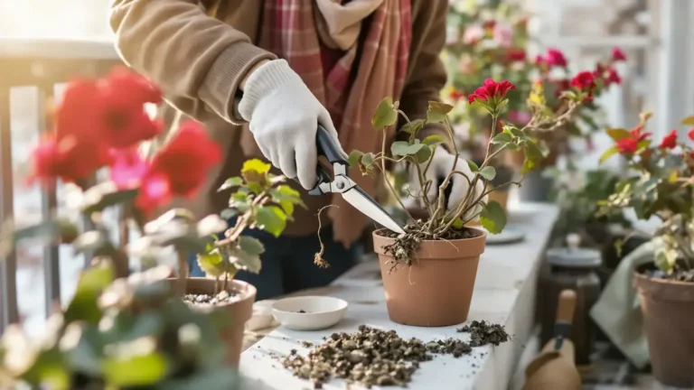 Deze handeling in januari, vaak verwaarloosd, laat de geraniums al ver voor de lente uitbundig bloeien.