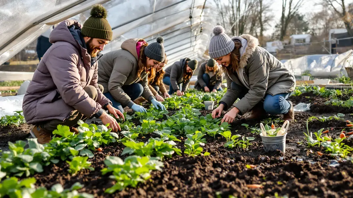 Half januari in de moestuin: vier groenten die u nu kunt zaaien om uw voorjaarsoogst te vervroegen