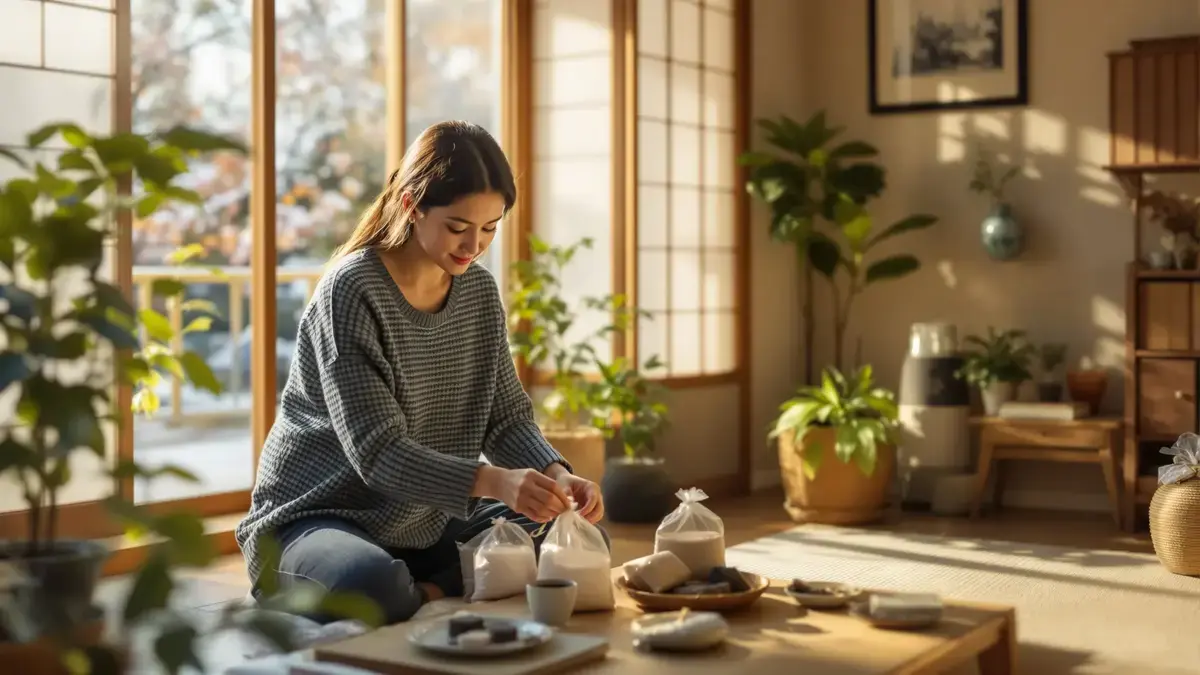 Deze ultra-eenvoudige Japanse tip verwijdert vocht deze winter zonder een ontvochtiger