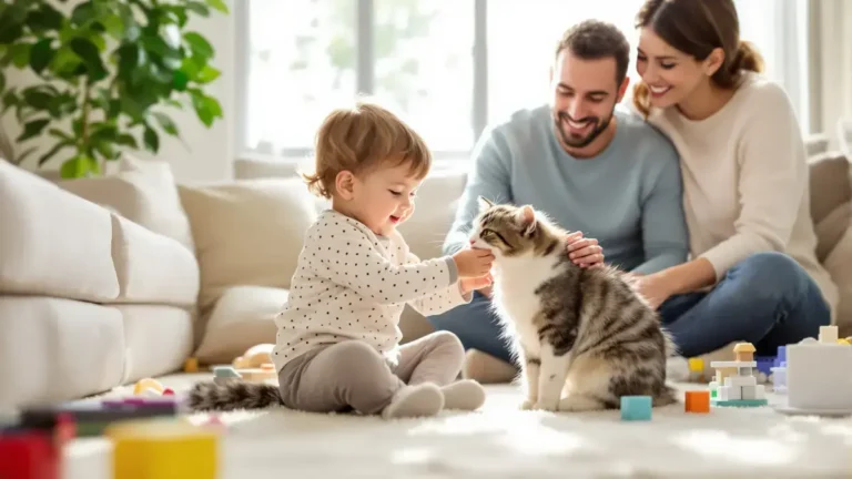 De keuze van de favoriete persoon van de kat in het gezin is geen toeval