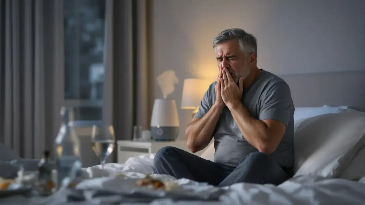 Waarom keelpijn bij het wakker worden kan wijzen op avondgewoonten die 50-plussers moeten herzien