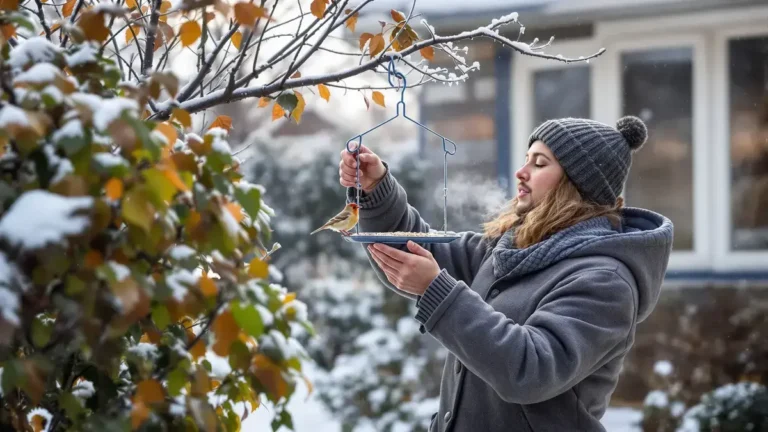 Dit eenvoudige trucje met een kledinghanger redt vogels in nood, een realiteit die veel mensen negeren