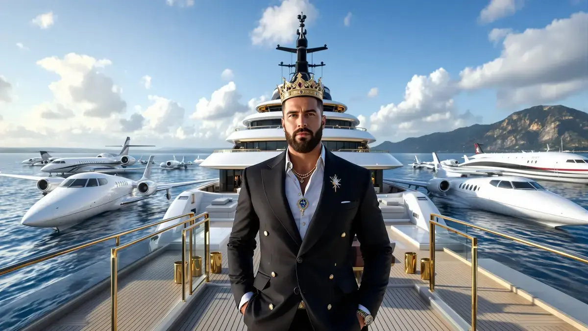 Met privéjets en jachten wordt deze koning als de rijkste ter wereld beschouwd