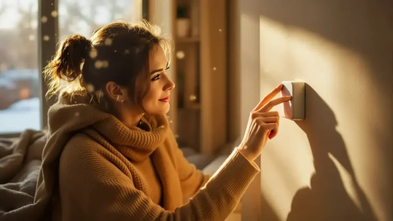 Wanneer de kou toeslaat, beschermt het verlagen van de verwarming soms uw comfort beter dan het hoger zetten.