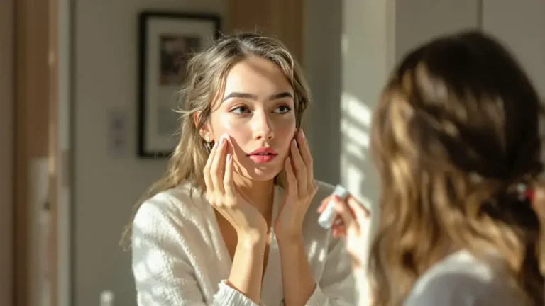 Minimalistische make-up verandert een alledaagse routine in onmiddellijke glans, zelfs in geval van nood.