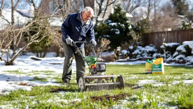 Onderhoudstips voor 50-plussers: 4 handelingen in januari om uw gazon in het voorjaar te revitaliseren