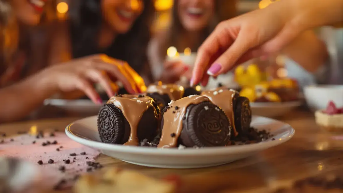 Ontdek de Oreo-fondants met een smeuïge kern: een heerlijke ervaring voor iedereen