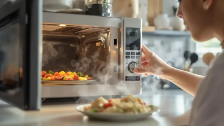 Het opwarmen van bepaalde gerechten in de magnetron vormt een probleem voor de gezondheid en de smaak