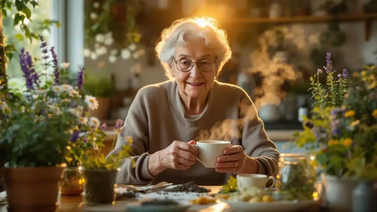 Een infusie van een plant uit uw tuin om nachtelijke angst bij ouderen te verminderen