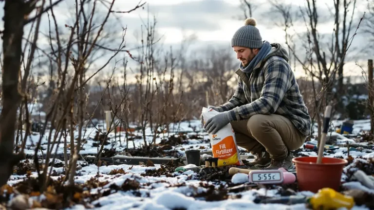 Onder de 5 °C nemen uw planten niets op: waarom bemesten nu zinloos is