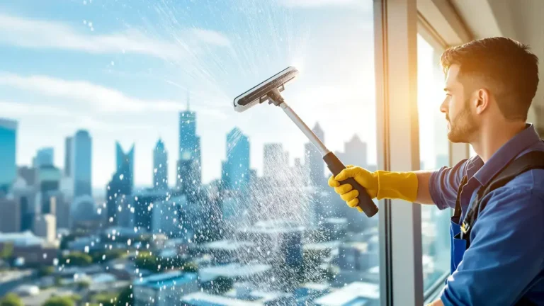 De professionele handgreep om ramen zonder strepen twee keer zo snel schoon te maken