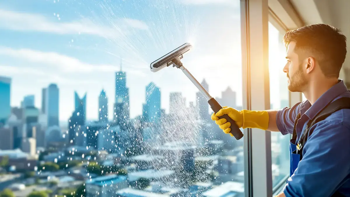 De professionele handgreep om ramen zonder strepen twee keer zo snel schoon te maken