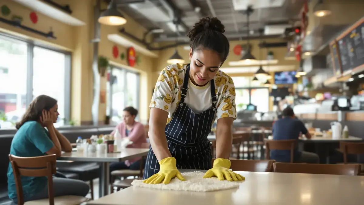 Psychologie onthult dat mensen die hun tafel schoonmaken in fastfoodrestaurants deze 9 weinig bekende kenmerken delen