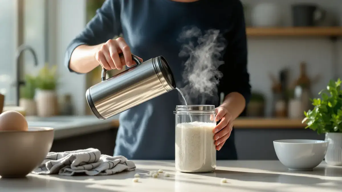 Rijst koken zonder fornuis is mogelijk dankzij een truc die de meeste mensen niet kennen