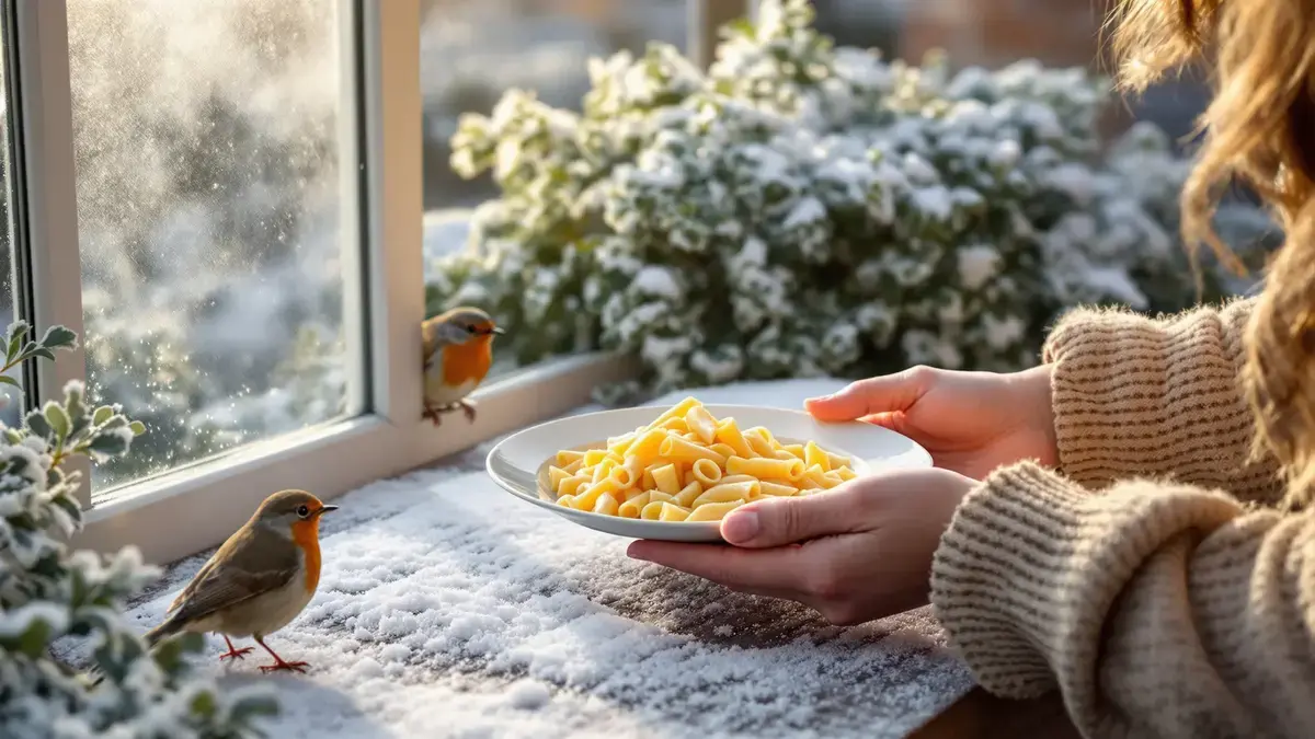 Roodborstjes in de winter beschermen: een goedkoop keukeningrediënt dat vaak over het hoofd wordt gezien