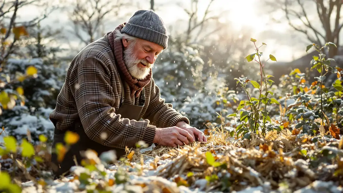Scandinaviërs gebruiken deze natuurlijke methode om in de tuin een echt vorstbeschermend schild te creëren